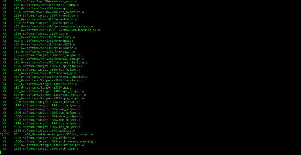 Compiling Qemu-KVM